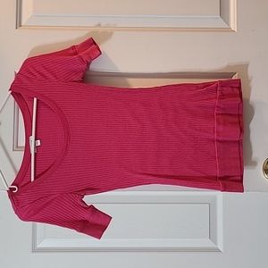 Hot pink shirt